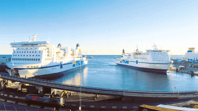 Tysklandsfärja för 4 pers inkl. hytt och bil med TT-Line