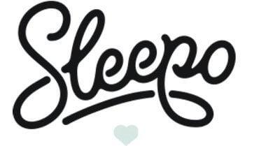 Sleepo Fluffy Flokati Matta Vit 70x140